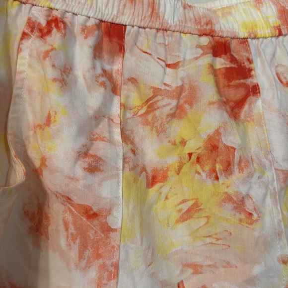 NWT Alpine Design Floral Camp 4” Shorts Pull-On Lightweight Red Yellow UPF30 XL - Picture 7 of 13